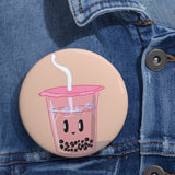 Boba Tea Pin